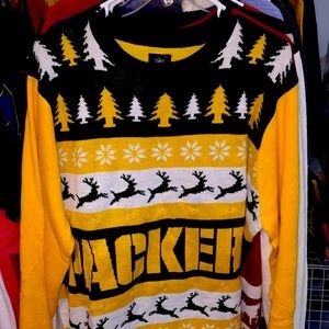 Green Bay Packers ugly Christmas sweater